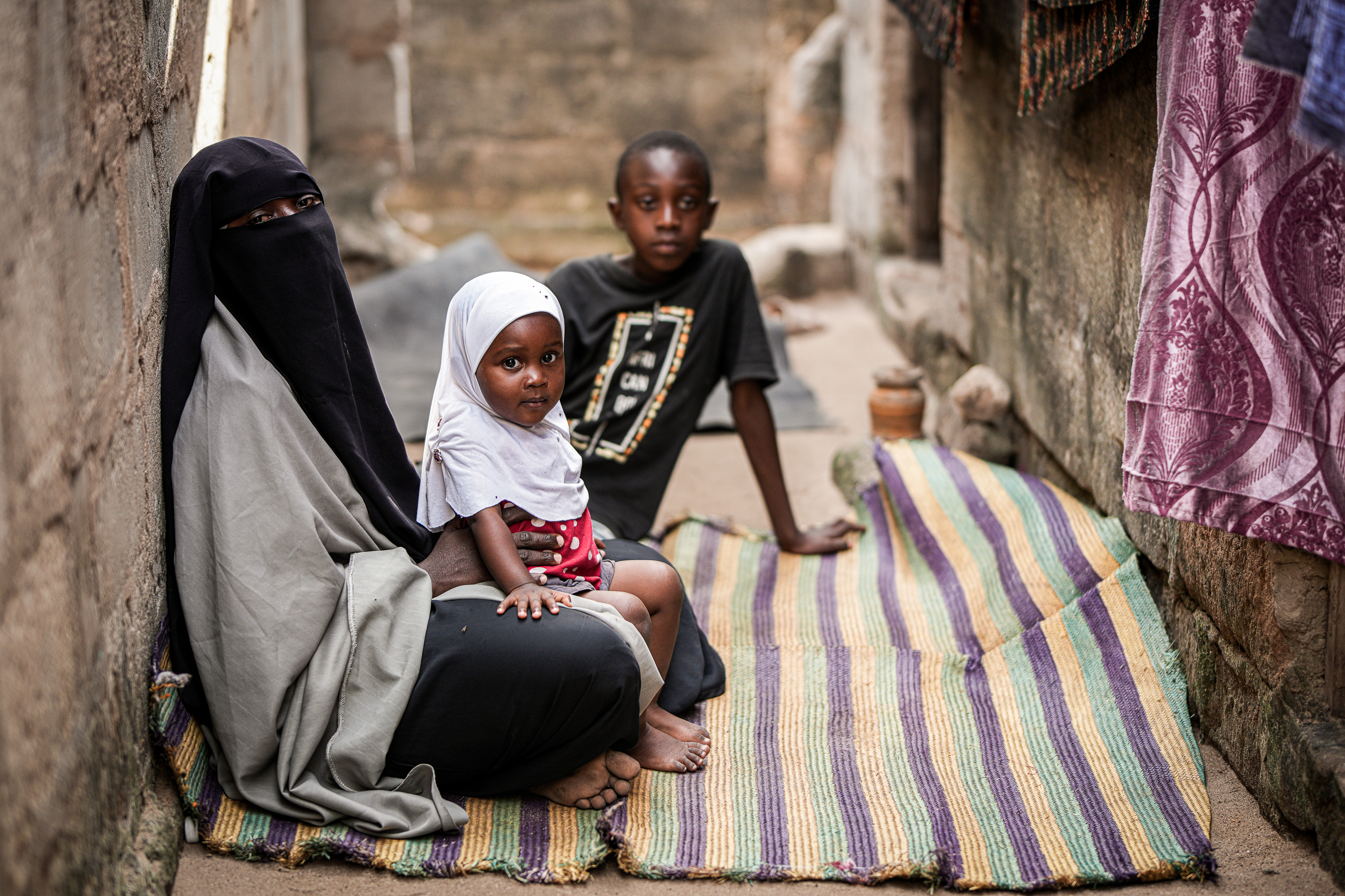 Child affects by poverty
